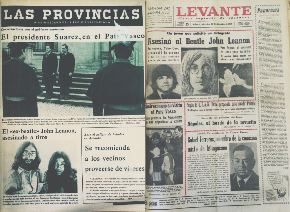 ¡Qué prensa la de aquel día!