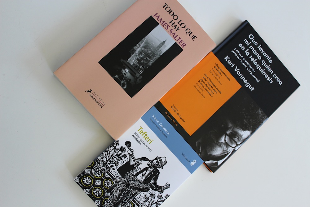 Tres libros para morir más tarde